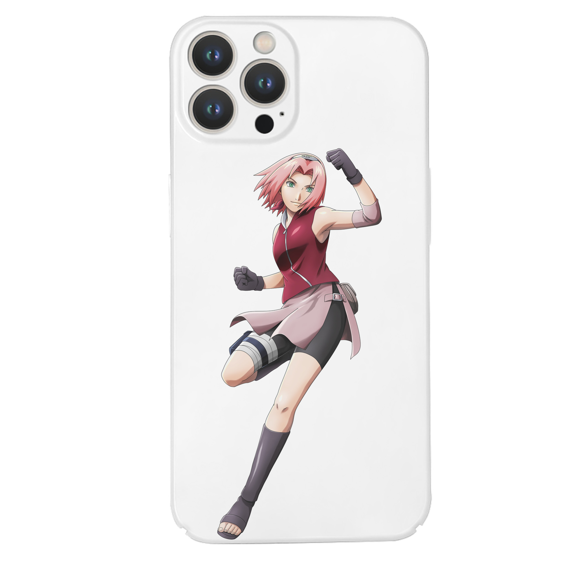 （画像用） NARUTO -ナルト- 春野サクラ Haruno Sakura 【iPhone 14シリーズ対応】ハードケース